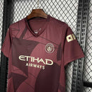 Versão Torcedor - Tailandesa -  Camisa Manchester City Third III 24/25 s/nº Masculina