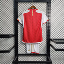Kit Infantil Tailandesa 1.1 - Camisa Arsenal Juvenil Home 23/24 s/n° Torcedor Adidas