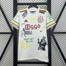 Versão Torcedor - Tailandesa - Camisa Ajax Edição Bob Marley 25/26 s/nº Adidas Masculina