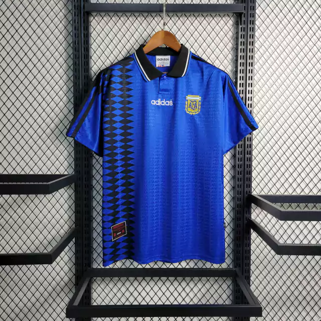 Retrô Tailandesa - Camisa Seleção Argentina II 1994 Nº 10 - Adidas Masculina