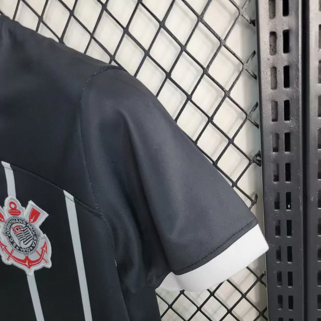 Kit Infantil Tailandesa 1.1 - Camisa Corinthians II 23/24 s/n° Torcedor Nike