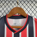 Kit Infantil Tailandesa 1.1 - Camisa São Paulo II 24/25 s/n° Torcedor New Balance