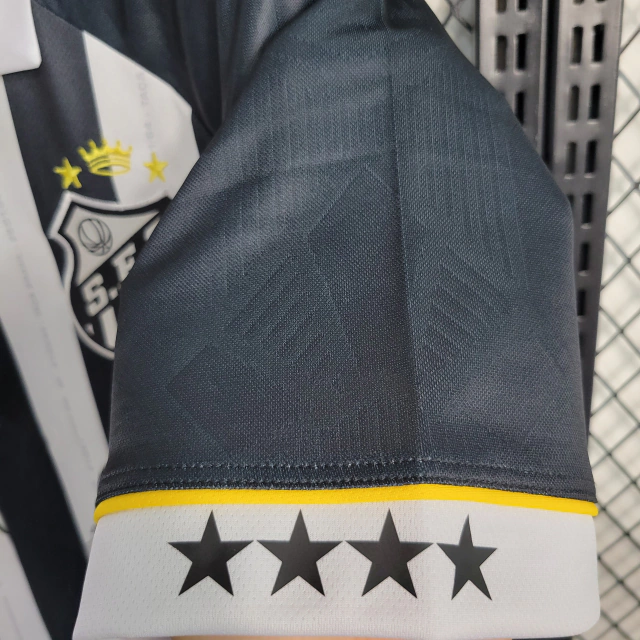 Tailandesa - Camisa Santos II  Classic Umbro Listrada 2023 - Masculina