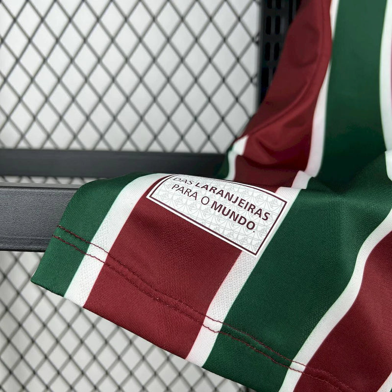 Versão Torcedor - Tailandesa -  Camisa Fluminense I 25/26 - Umbro Masculina