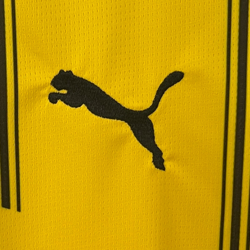 Versão Torcedor - Tailandesa - Camisa Borussia Dortmund Home 24/25 s/nº Puma Masculina