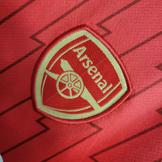 Kit Infantil Tailandesa 1.1 - Camisa Arsenal Juvenil Home 23/24 s/n° Torcedor Adidas