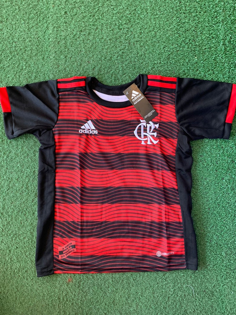 Premium - Camisa Flamengo - Adidas - Infantil