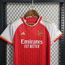 Kit Infantil Tailandesa 1.1 - Camisa Arsenal Juvenil Home 23/24 s/n° Torcedor Adidas