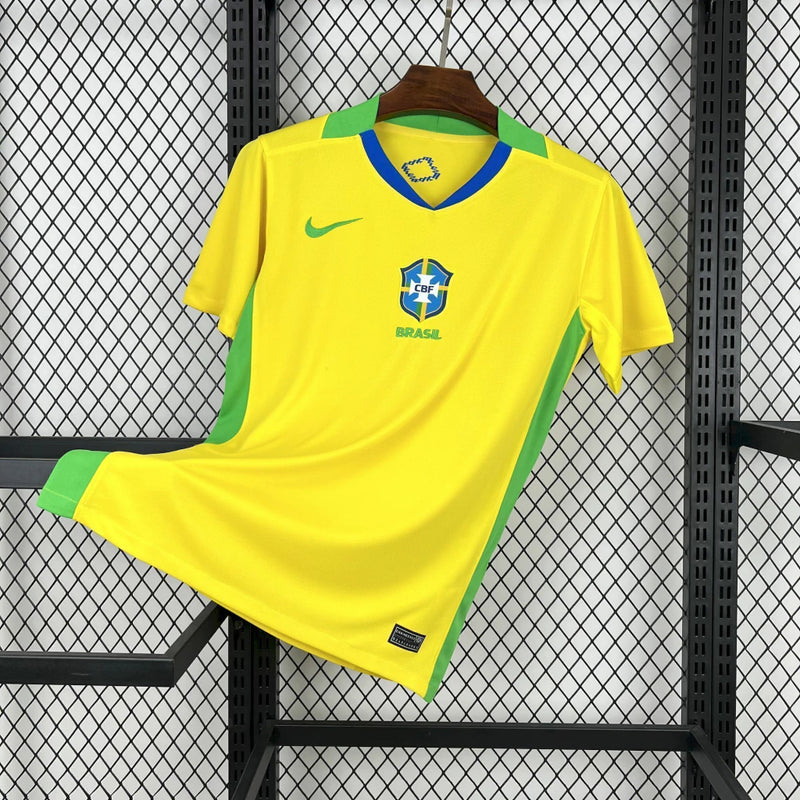 Versão Torcedor - Tailandesa - Camisa Brasil Away 25/26 s/nº Nike Masculina
