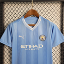 Kit Infantil Tailandesa 1.1 - Camisa Manchester City Home 23/24 s/n° Torcedor Puma Masculina