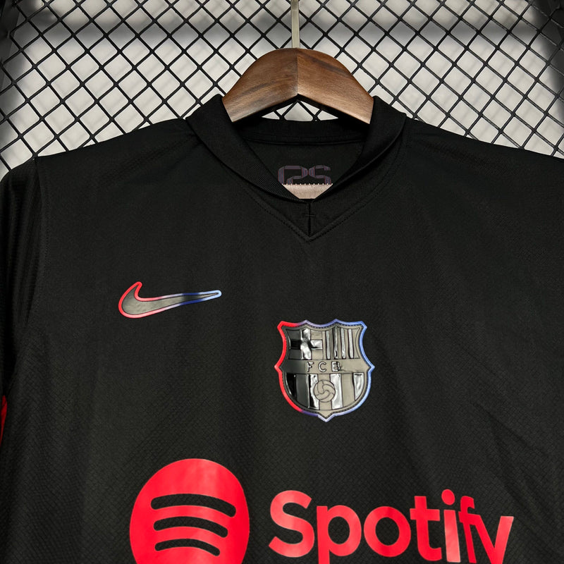 Versão Torcedor - Tailandesa - Camisa Barcelona II 24/25 s/nº Adidas Masculina