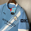 Versão Torcedor - Tailandesa - Camisa Manchester City Home 25/26 s/nº Puma Masculina