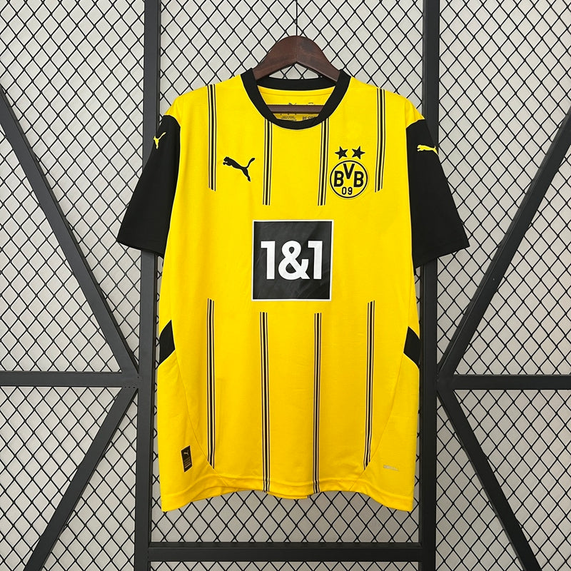 Versão Torcedor - Tailandesa - Camisa Borussia Dortmund Home 24/25 s/nº Puma Masculina