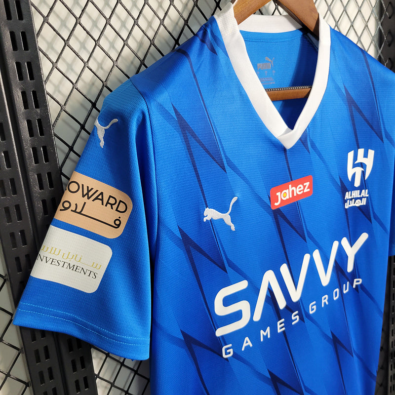 Versão Torcedor - Tailandesa - Camisa Al-Hilal Home 2024 Nº 10 - Puma Masculina