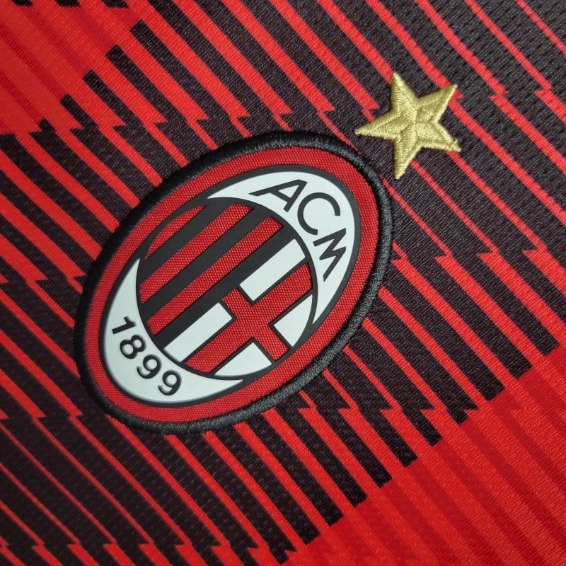 Tailandesa - Camisa Milan I 23/24 s/n° Jogador Puma Masculina