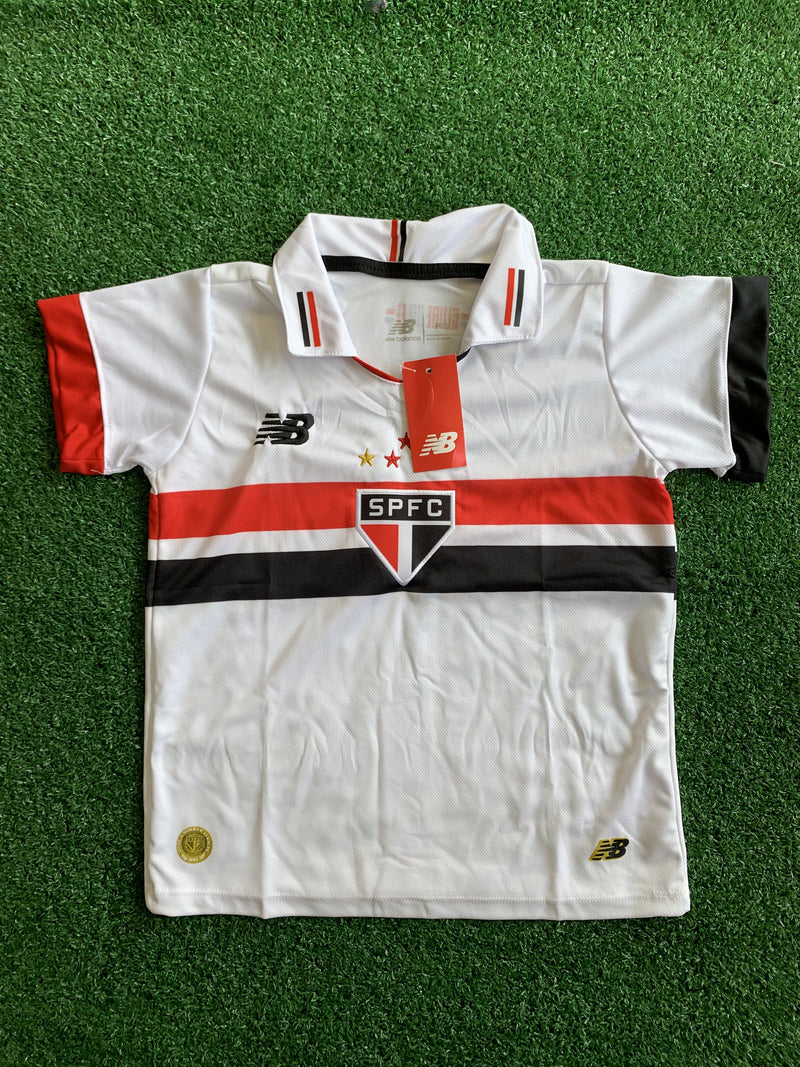 Premium - Camisa São Paulo - New Balance - Infantil