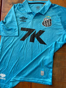 Versão Torcedor - Tailandesa - Camisa Santos III 25/26 s/nº Umbro Masculina