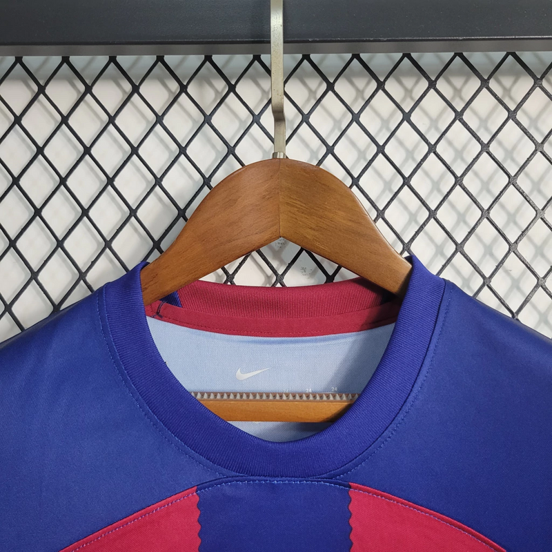 Kit Infantil Tailandesa 1.1 - Camisa Barcelona I 2023/24 s/nº Nike Torcedor Pro Masculina