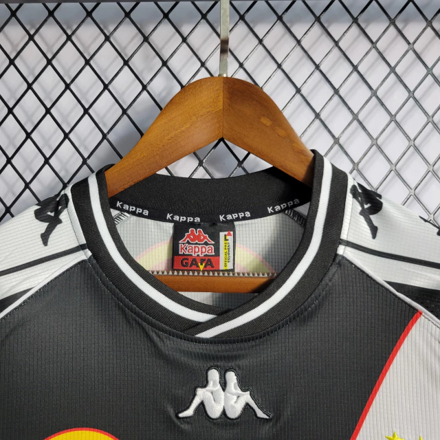 Retrô Tailandesa - Camisa Vasco I 2000 - Kappa Masculina