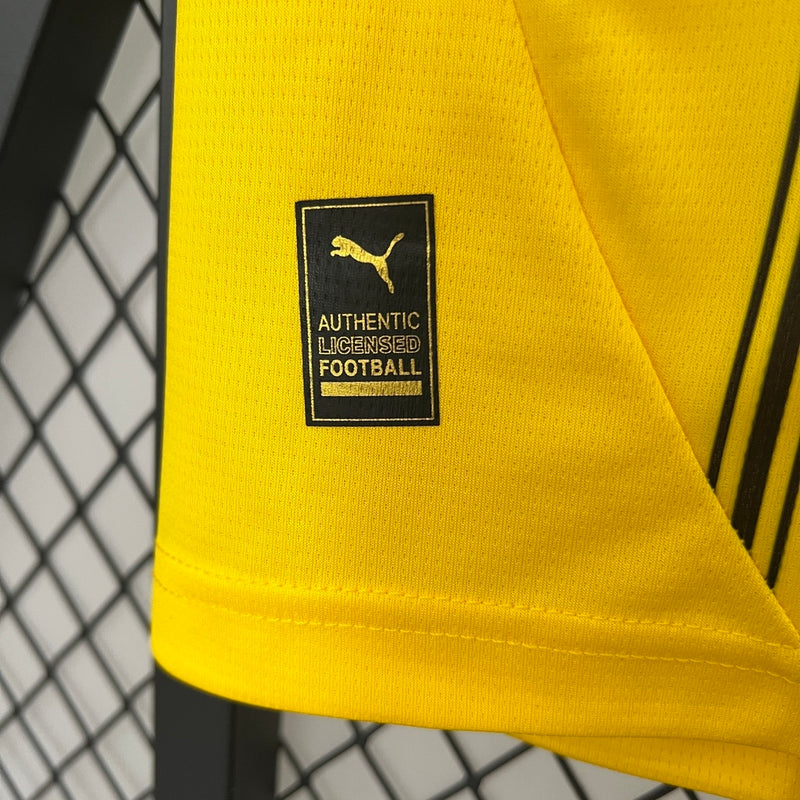 Versão Torcedor - Tailandesa - Camisa Borussia Dortmund Home 24/25 s/nº Puma Masculina