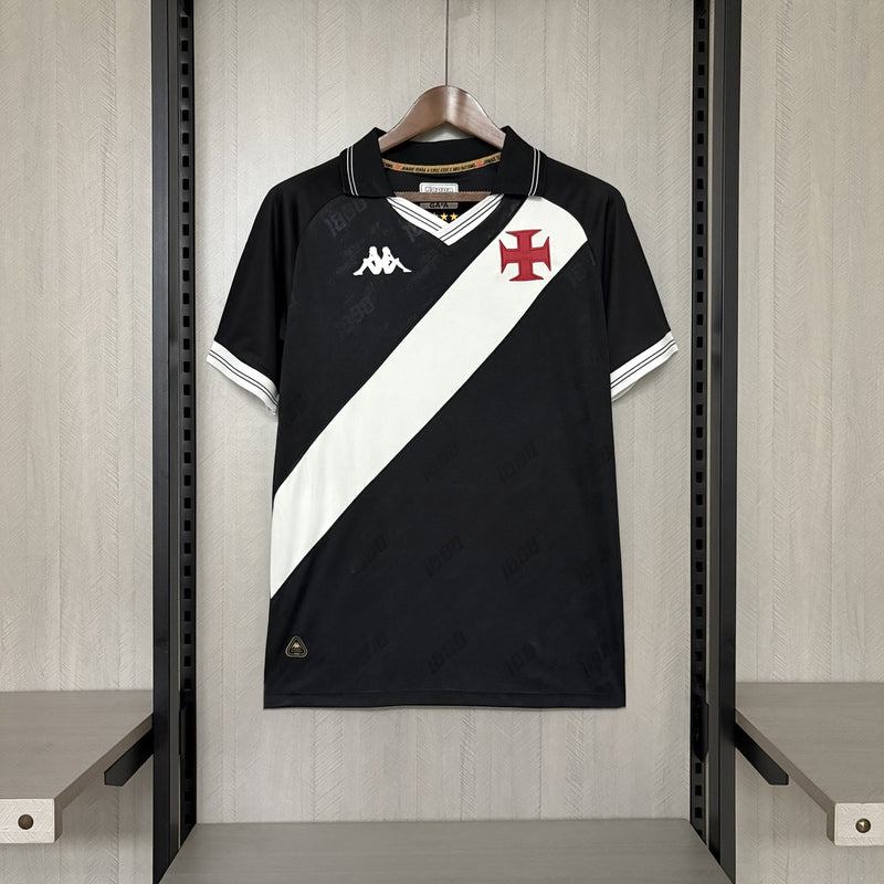 Versão Torcedor - Tailandesa - Camisa Vasco I 25/26 s/n° Kappa Masculina
