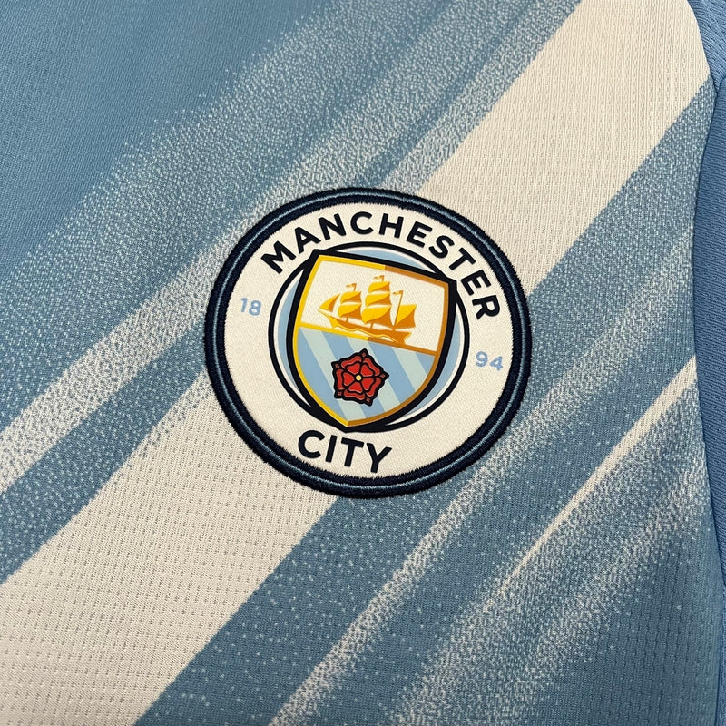 Versão Torcedor - Tailandesa - Camisa Manchester City Home 25/26 s/nº Puma Masculina