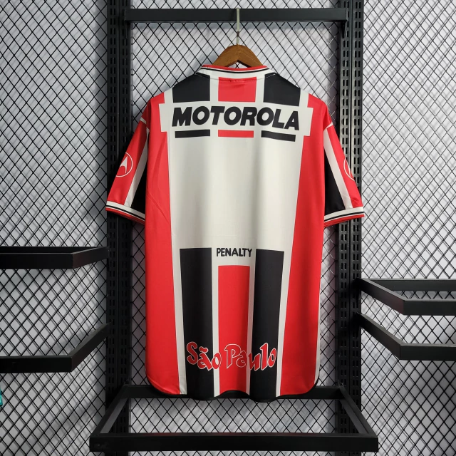 Retrô Tailandesa - Camisa São Paulo II 2000 s/nº - Penalty Masculina