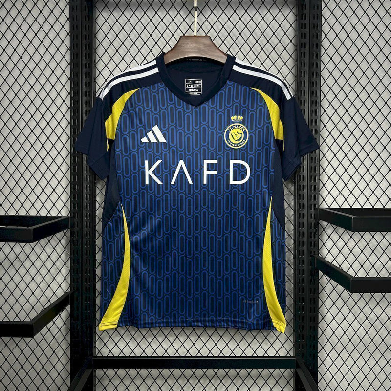 Versão Torcedor - Tailandesa -  Camisa Al Nassr Away II 24/25 s/nº Adidas Masculina