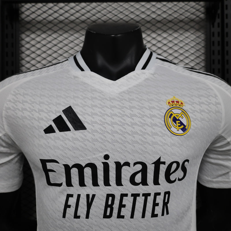 Versão Jogador - Camisa Real Madrid Home 2024 / 2025 s/nº - Adidas Masculina