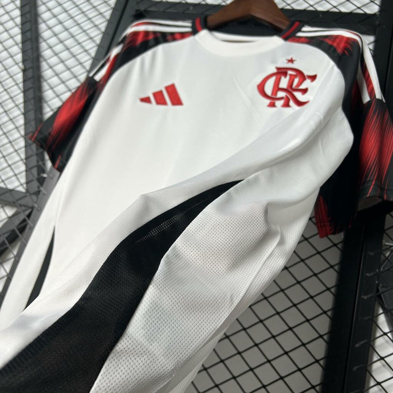 Versão Torcedor - Tailandesa - Camisa Flamengo Away II 25/26 s/n° Adidas Masculina