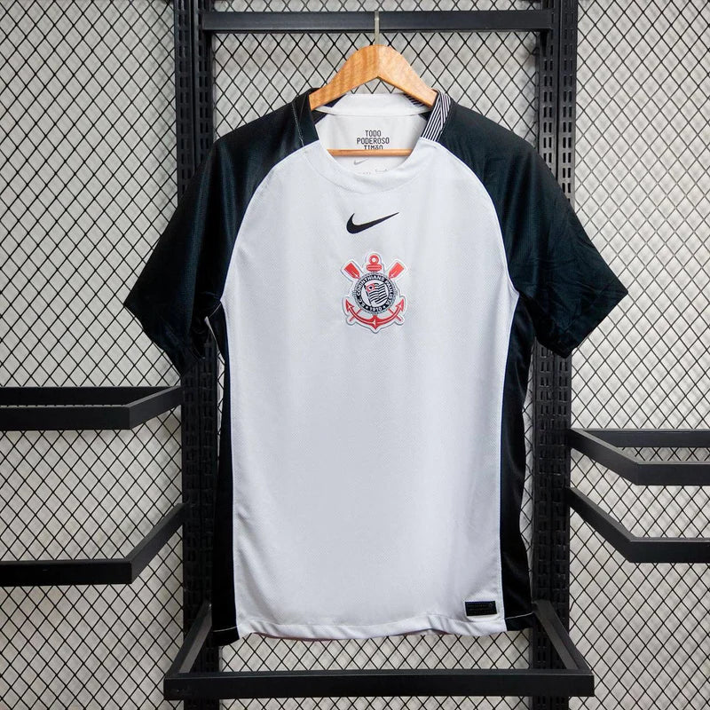 Versão Torcedor - Tailandesa - Camisa Corinthians Home 25/26 s/nº Nike Masculina