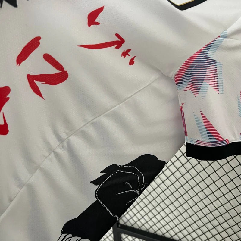 Versão Torcedor - Tailandesa - Camisa Japão "Satoru" | Edição Limitada Jujutsu Kaisen 24/25 s/nº Adidas Masculina