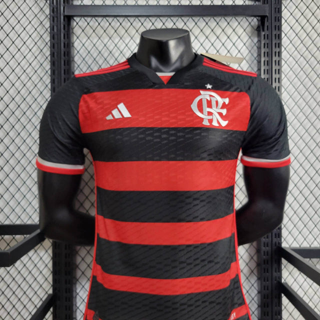Versão Jogador - Camisa Flamengo I home  2024 / 2025 s/nº - Adidas Masculina