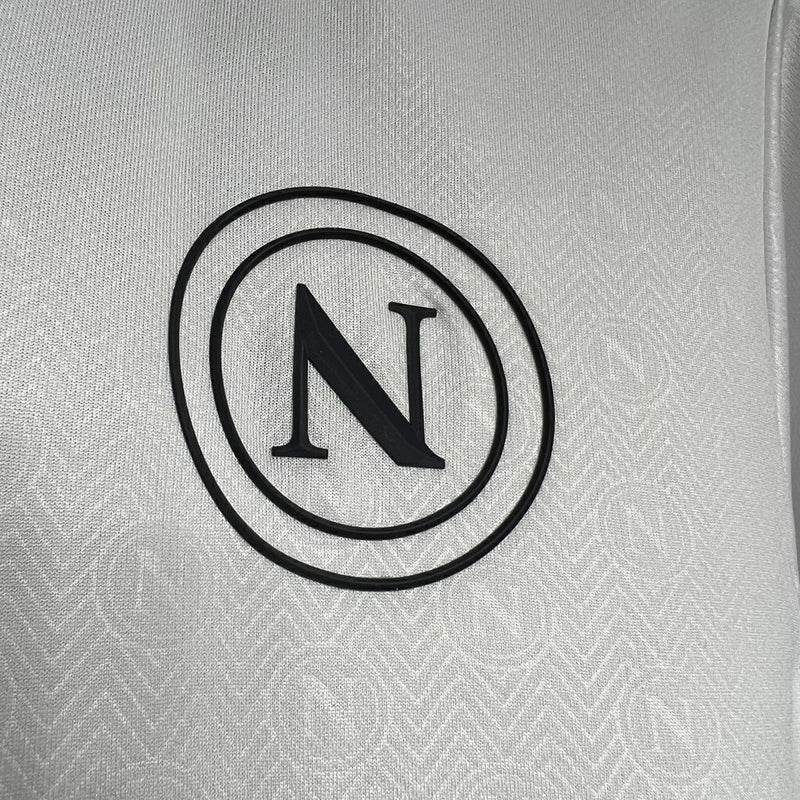 Versão Torcedor - Tailandesa - Camisa Napoli II 24/25 s/nº EA7 Masculina