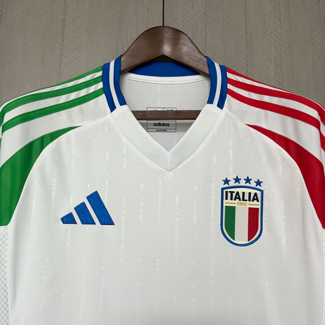 Tailandesa - Camisa Seleção Itália Euro 24 II Away Adidas Torcedor Masculina