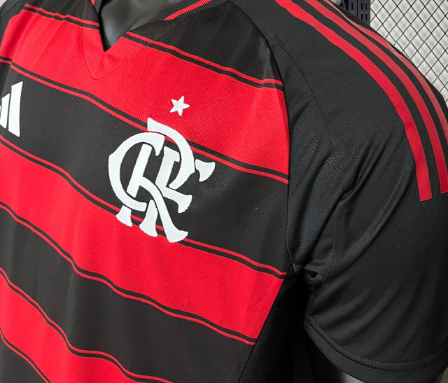 Versão Jogador - Camisa Flamengo I Home 2025 / 2026 s/nº - Adidas Masculina