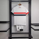 Kit Infantil Tailandesa 1.1 - Camisa São Paulo I 24/25 s/n° Torcedor New Balance Masculina