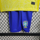 Kit Infalntil Tailandesa 1.1 - Camisa Seleção Brasileira Pro I 24/25 s/nº - Torcedor Nike