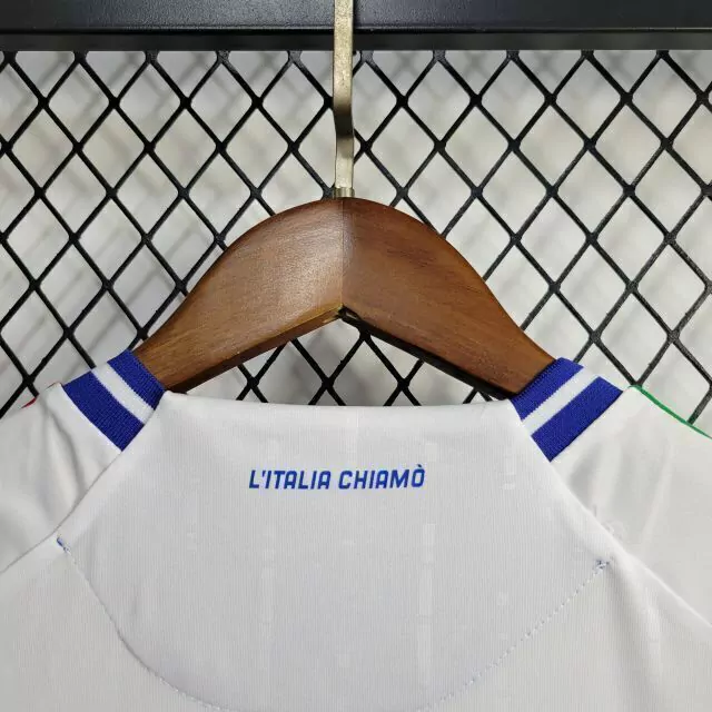 Kit Infantil Tailandesa 1.1 - Camisa Seleção Itália Euro 24 II Away s/nº - Adidas Torcedor