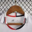 Kit Infantil Tailandesa 1.1 - Camisa São Paulo I 24/25 s/n° Torcedor New Balance Masculina