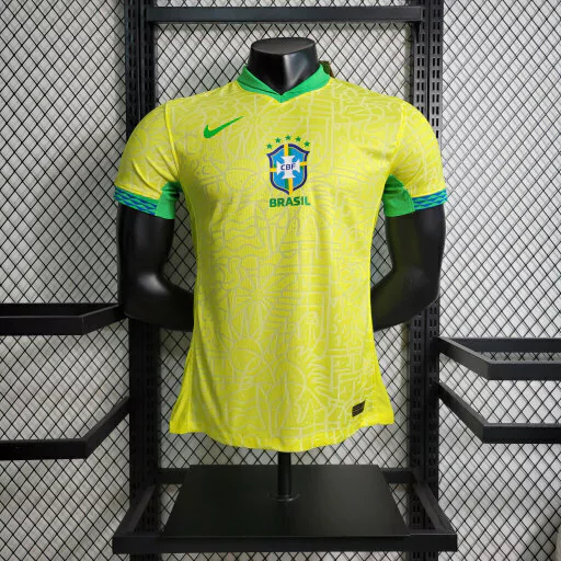 Tailandesa - Camisa Nike Brasil I 24/25 s/nº Torcedor Pro Masculina
