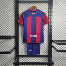 Kit Infantil Tailandesa 1.1 - Camisa Barcelona I 2023/24 s/nº Nike Torcedor Pro Masculina