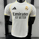 Versão Jogador - Camisa Real Madrid Home 2025 / 2026 s/nº - Adidas Masculina
