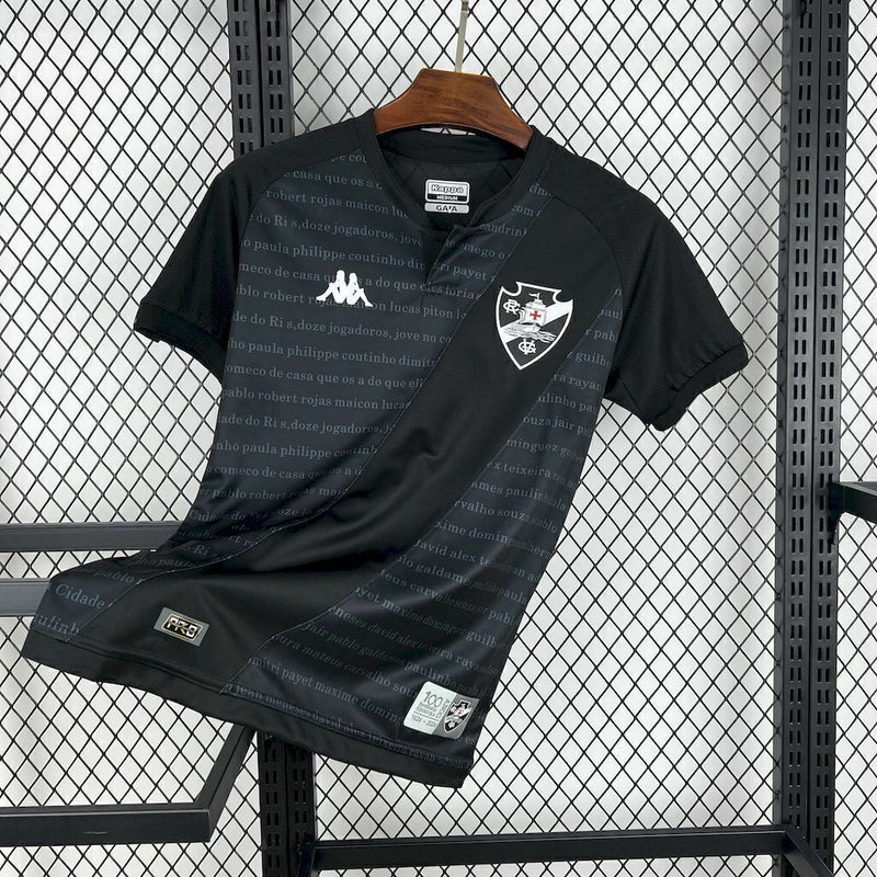 Versão Torcedor - Tailandesa - Camisa Vasco III 24/25 s/n° Kappa Masculina