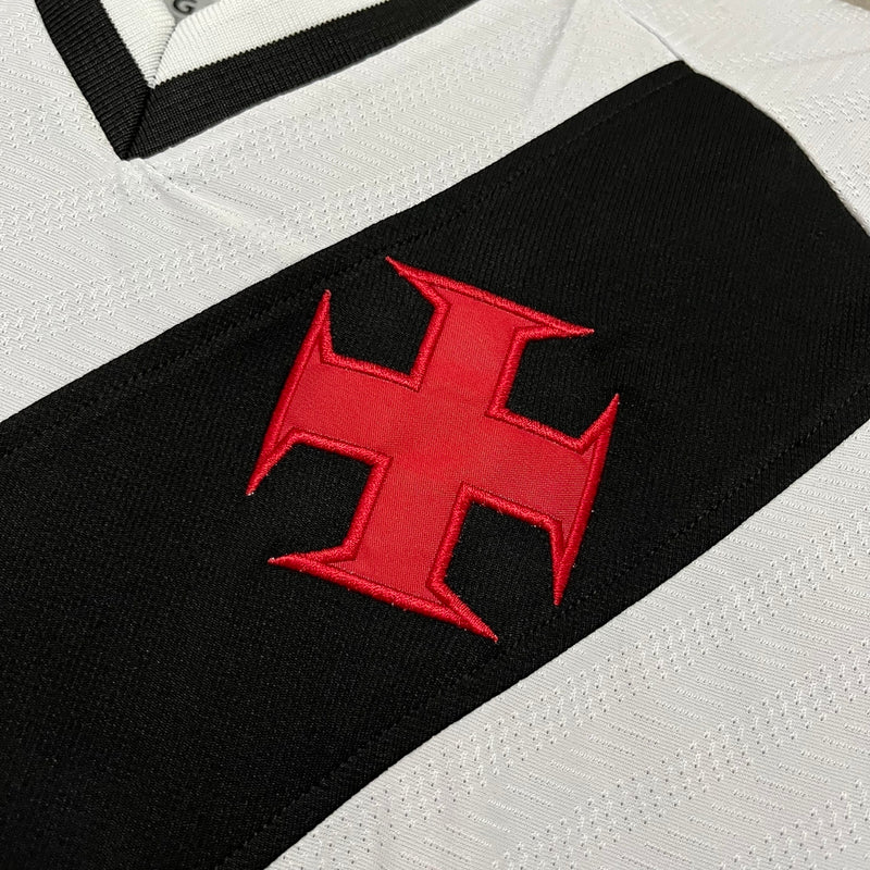 Versão Torcedor - Tailandesa - Camisa Vasco II 25/26 s/n° Kappa Masculina