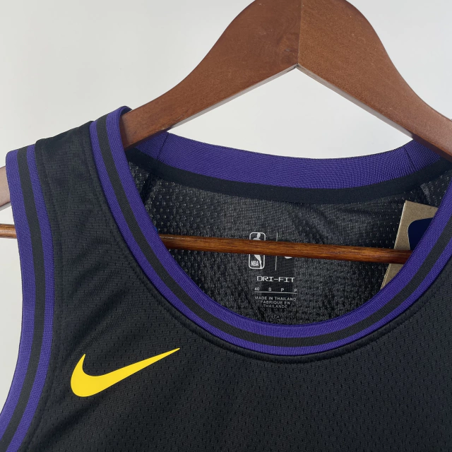 Tailandesa - Regata NBA - Lakers 23/24 - Nike N° 8 Bryant
