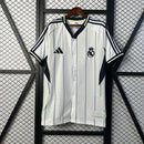 Versão Torcedor - Tailandesa - Camisa Real Madrid Baseball Style 25/26 s/nº Adidas Masculina