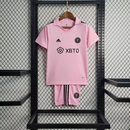 Kit Infantil Tailandesa 1.1 - Camisa I Inter Miami CF 22/23 Nº 10 Adidas Torcedor Masculina