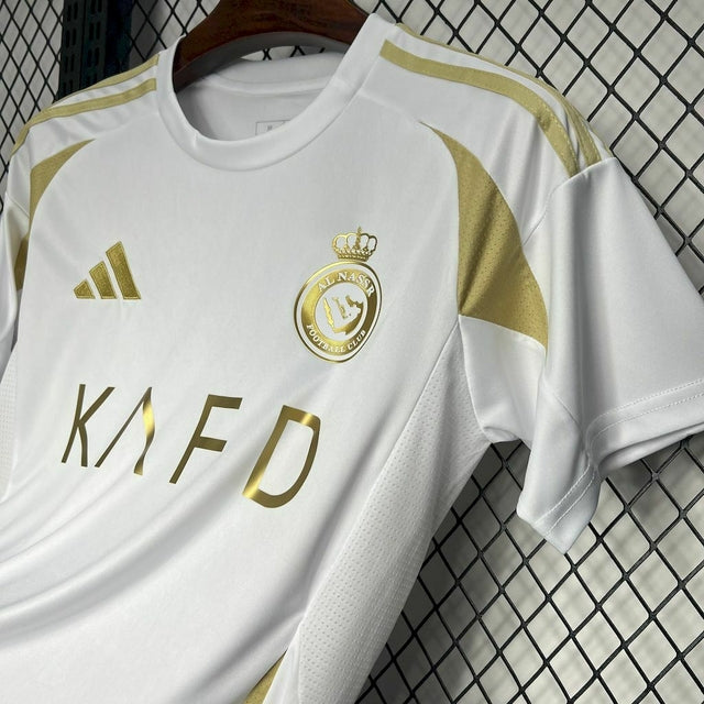 Versão Torcedor - Tailandesa -  Camisa Al Nassr Away III 24/25 s/nº Adidas Masculina
