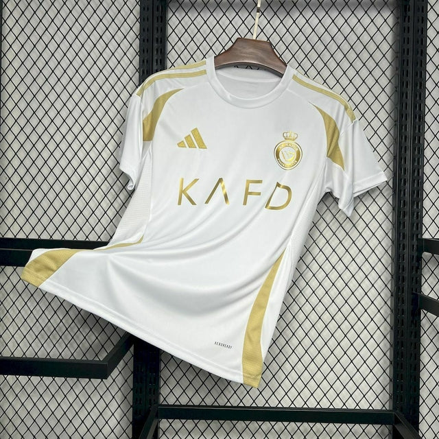 Versão Torcedor - Tailandesa -  Camisa Al Nassr Away III 24/25 s/nº Adidas Masculina